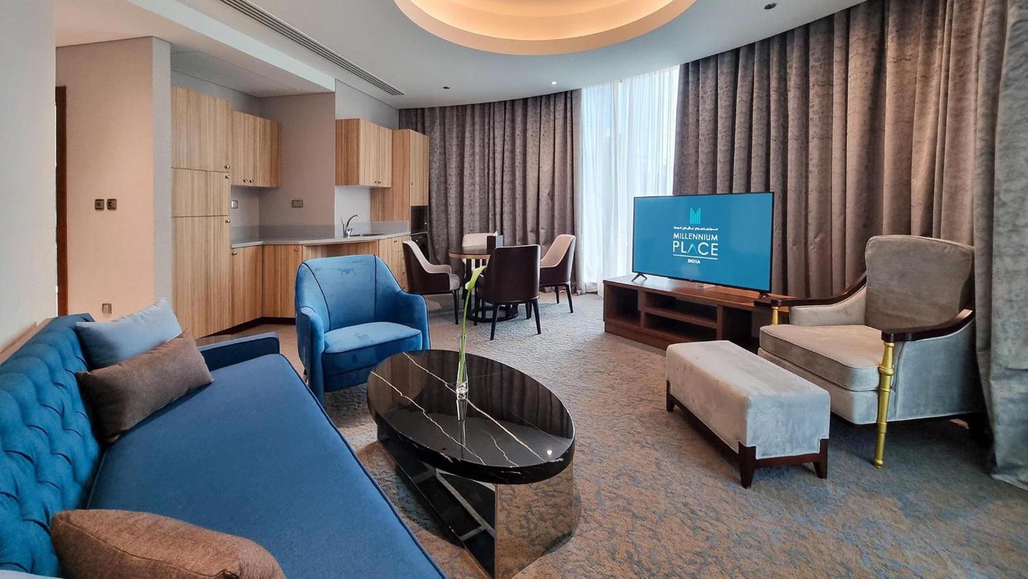 Millennium Place Doha Exterior photo A suite at the hotel